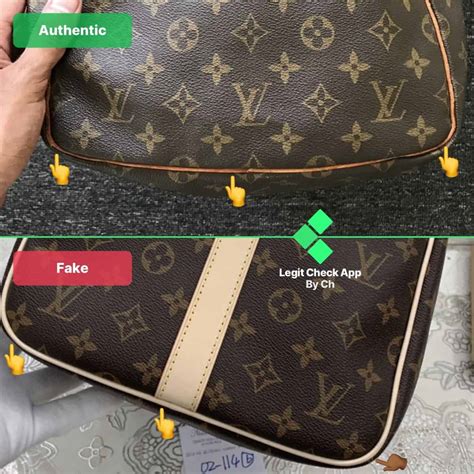 spotting a fake louis vuitton keepall|how to spot a real louis vuitton.